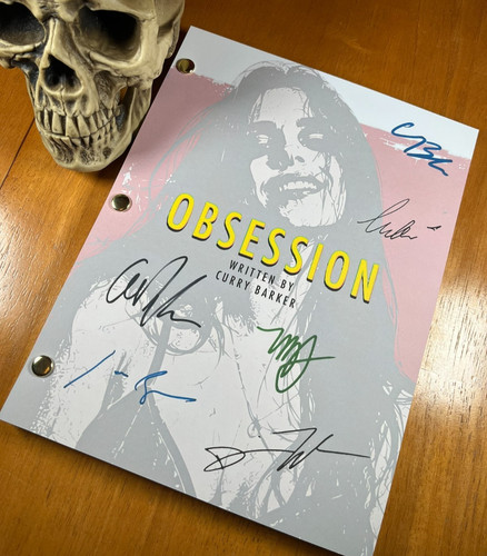 Obsession script signed - obsession, signed-