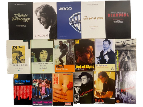 Screenplay film books lot - film,