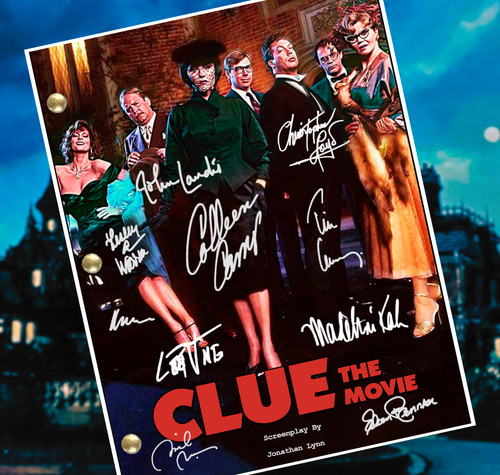 Clue movie autographed signed - autographed,