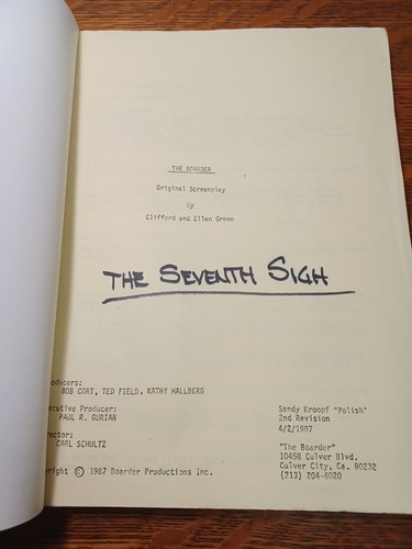 The seventh 7th sign original - the,