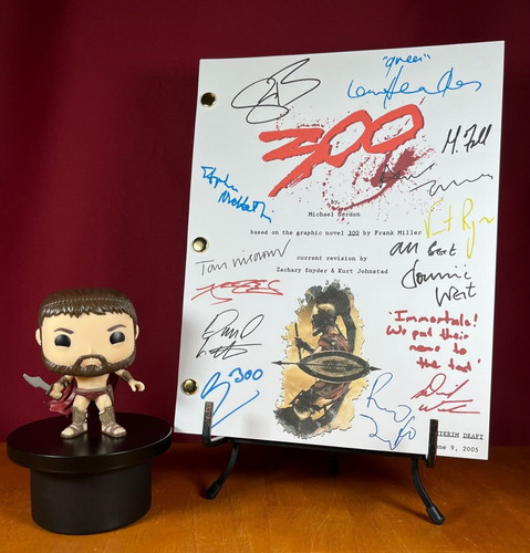300 script signed autograph - 300,