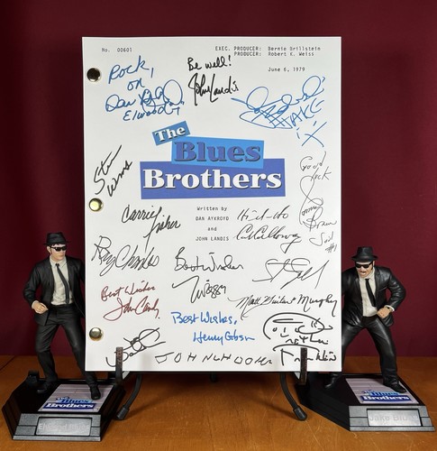 The blues brothers - blues, script