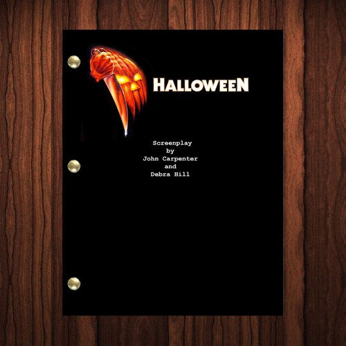 Halloween movie script reprint - script,