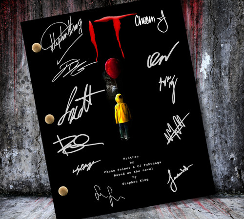 Movie autographed signed - it,