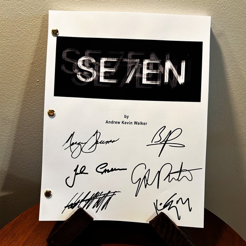 Seven se7en autographed signed - seven,