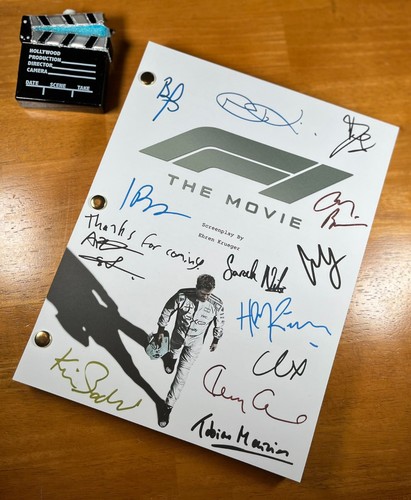 The movie script signed - script, signed-