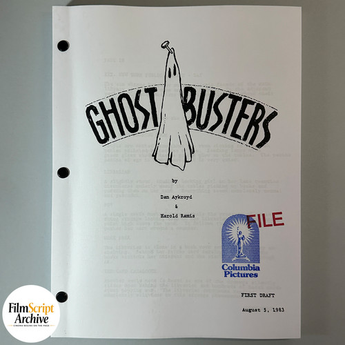 Ghostbusters screenplay 1984 - ghostbusters,